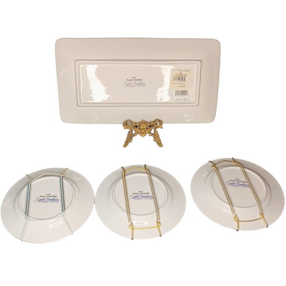 Vintage Anne Ormsby Santa Barbara Bistro Platter and Three Plates - Picture 13 of 13